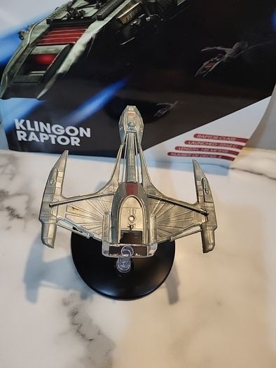 star trek eaglemoss klingon raptor