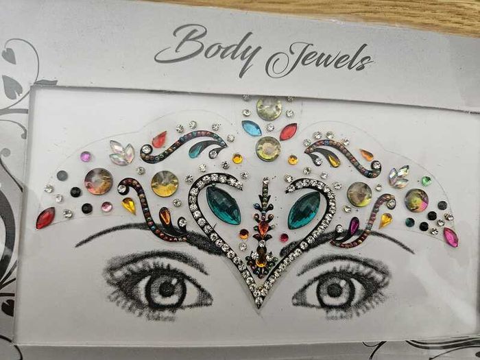 Party/Festival face gems/tattoos/jewels