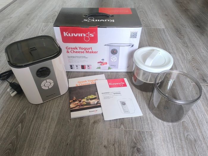 Kuvings KGC721CE Greek Yogurt Cheese Maker Fermenter New, Unused