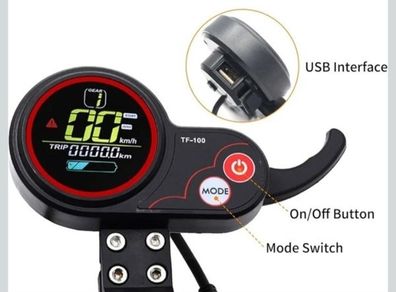 Kugoo M4 / M4 Pro TF-100 Throttle Display 6 pin