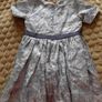 NEXT dress silver size 5-6 years Image 5