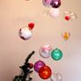 2 Pieces Wedding / Xmas  Plastic bubble Ball Ornament Decor (5cm) Image 9