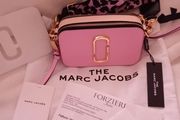 Marc Jacobs Snapshot Saffiano Leather Camera Bag - Pink - BNWT RRP 395