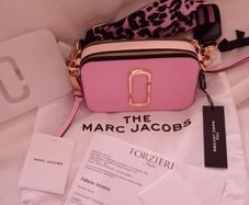 Marc Jacobs Snapshot Saffiano Leather Camera Bag - Pink - BNWT RRP 395