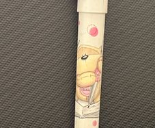 Rare Fizzy Moon bear pen with original ink circa 1990s