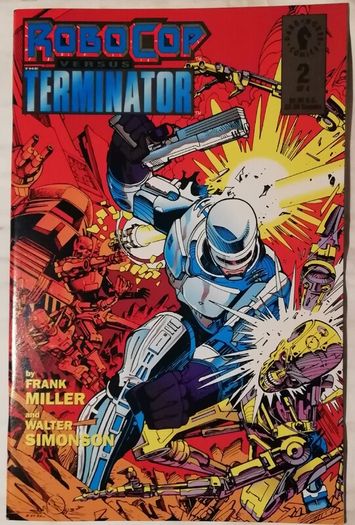 Robocop VS Terminator #2 - Frank Miller - Dark Horse Comics  (1992)