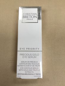 Christan Breton Eye Priority Precious Gold Eye Serum New In Box