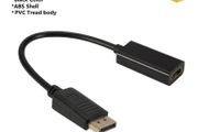 DP to HDMI-compatible Cable Adapter Male To Female For HP/DELL Laptop PC Display Port to 1080P HDMI-compatible Cord Converter