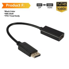 DP to HDMI-compatible Cable Adapter Male To Female For HP/DELL Laptop PC Display Port to 1080P HDMI-compatible Cord Converter