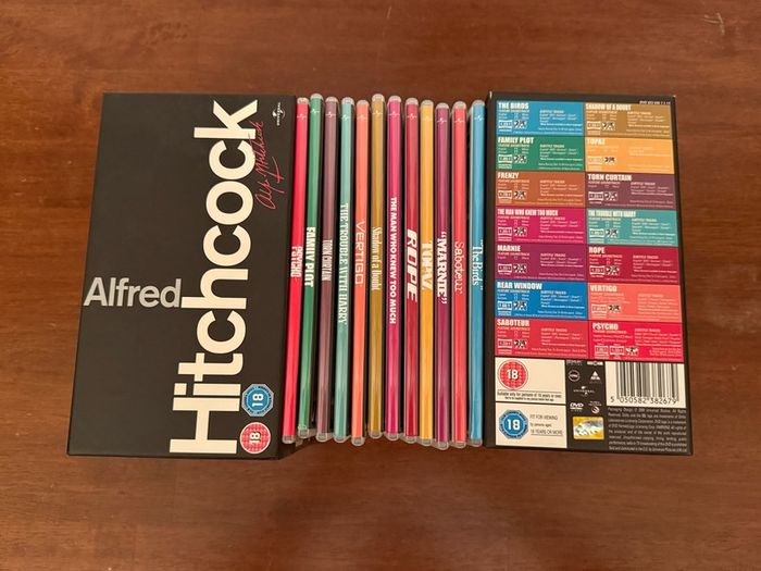 Alfred Hitchcock Boxset -  V. Good Condition