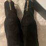 Black Ankle Boots- Size 40 - 7cm Heel - Side Zip Image 6