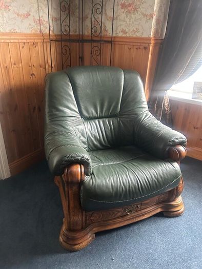 Leather sofa