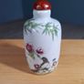 Chinese porcelain snuff bottle Famille Rose Image 5