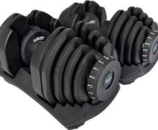 Adjustable Dumbbells Set 40kg Pair