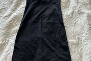 Allsaints Black Bandeau Dress UK 8