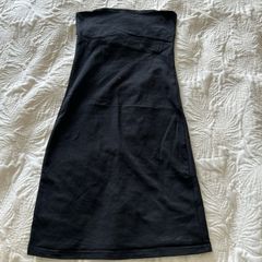 Allsaints Black Bandeau Dress UK 8