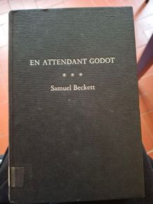 Book waiting for godot