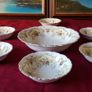 37 Piece Royal Albert September Song Gold Gilt Bone China Dinner Service / Set For 6 Person Setting Made In England Antique Rare And Hard To Find Image 9