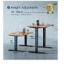 Frame for adjustable electric desk Image 2