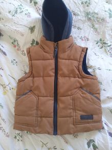 Penny's Hooded Quilted Vest Jacket Age 3-4