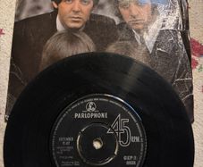 The Beatles vinyl ep single Irish pressing