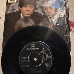 The Beatles vinyl ep single Irish pressing