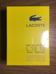 New Genuine Eau de Lacoste L.12.12 Jaune Eau de Toilette 50ml