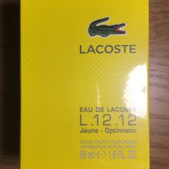 New Genuine Eau de Lacoste L.12.12 Jaune Eau de Toilette 50ml