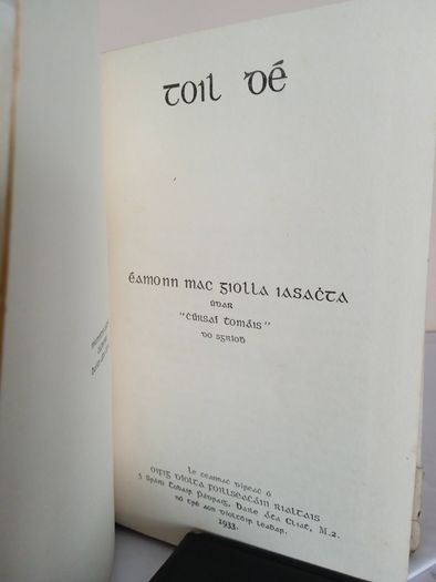 Toil De by  Eamonn Mac Giolla Iasachta (PT182)