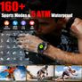 Jugeman Smart Watch for Men, 1.43" AMOLED Military Smart Watch Image 5