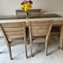 Dinning table and chair Image 6