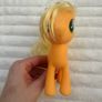 My Little Pony G4 Friendship Is Magic Applejack approx. 6 Her hair in some kind of glue Used Please see pictures Image 4