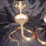 Antique Snake form Candlestick Holders Image 9