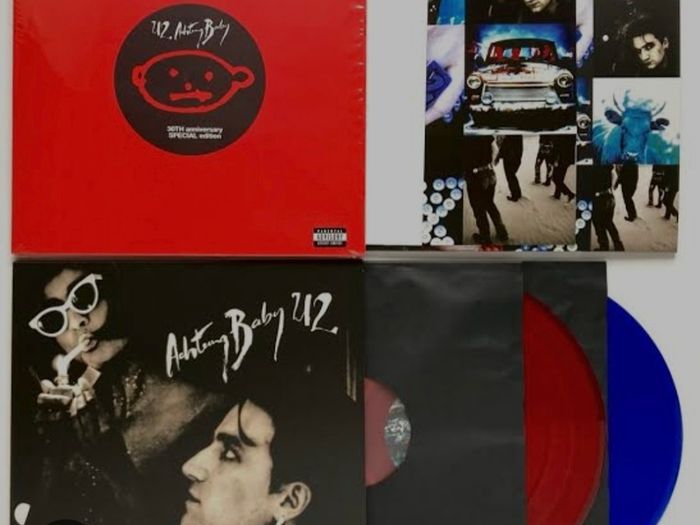 U2 achtung baby 30th anniversary double vinyls,  4 variations