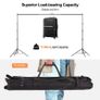 Photography Studio Backdrop Stand Photo Video Studio Background Stand Backdrop Support System Kit Scenery Shelf Frame Light Kit Image 7