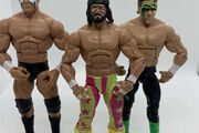 wwe elite series TNF then now forever Bash at the beach Sting , Macho man Randy savage &amp; Lex Luger action figures