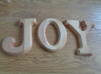 Wooden Letters x 3 for Sale