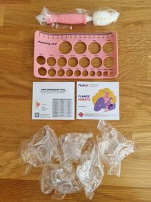 Brand New 10 Flange Inserts and Nipple Measurement Tool