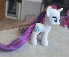 Rarity 3inch Brushable 2010 MLP G4 My Little Pony