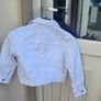White Denim Jacket Image 3