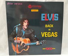 Elvis Presley Back In Vegas LP Lisa LMP 69-01 1986 Red Label Vinyl Bootleg