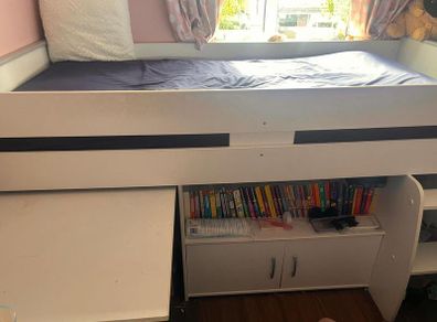 Mid-sleeper Bed