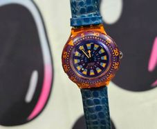 Vintage Swiss Swatch Scuba 1990s swiss watch
