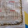 1991 Paddy Irish Whiskey Linen Calendar - Advertising - Made in Ireland Image 5