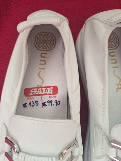 Unisa White Ladies Shoes