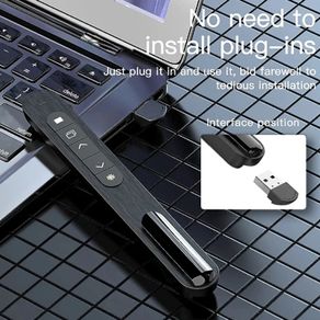 Wireless Page Turner Presenter Page Turning Pen Pointer Powerpoint Presentation Clicker USB PowerPoint Pointer Mouse