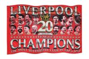 Liverpool Champions 2025 Flag, Large 150x97cm