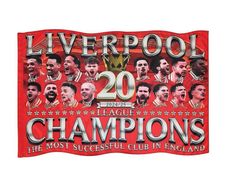 Liverpool Champions 2025 Flag, Large 150x97cm
