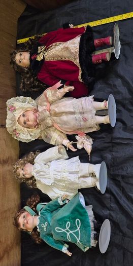 Vintage Porcelain Dolls Collection....Restoration Project, Spares & Repairs
