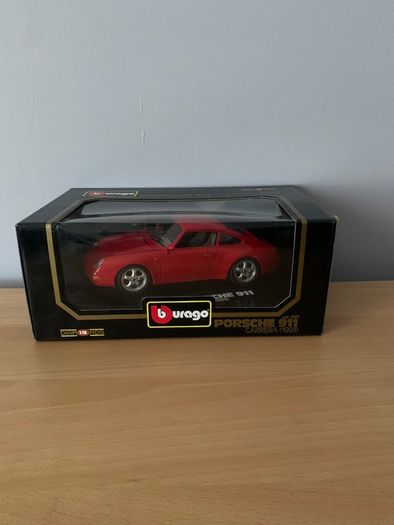 Porsche 911 Carrera 1993 1/18 Burago Model Car